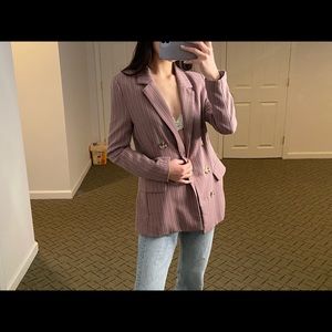 Topshop purple blazer